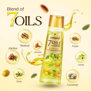 Emami 7 Oils Hair Oil for Strong Manageable Hair